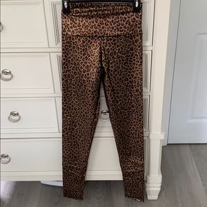 Pleather leggings.   Small